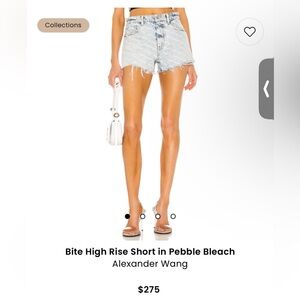 Alexander wang Jean shorts